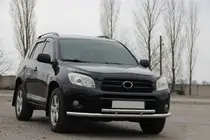 Toyota Rav 4 2006-2013 Frontschutzbügel ST014-1 (Edelstahl) Foto 2
