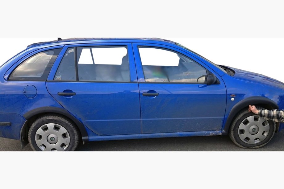 Skoda Fabia 2000-2007 Kotflügelverbreiterungen (Set, schwarz) Image