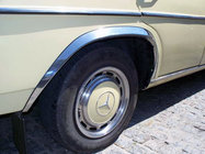 Mercedes W123 1975-1986 Radlaufverkleidungen (4 Stk, Edelstahl) Foto 6