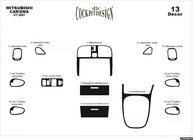 Mitsubishi Carisma 1995-2004 Armaturenbrett Abdeckungen (1999-2003) Aluminium Foto 3