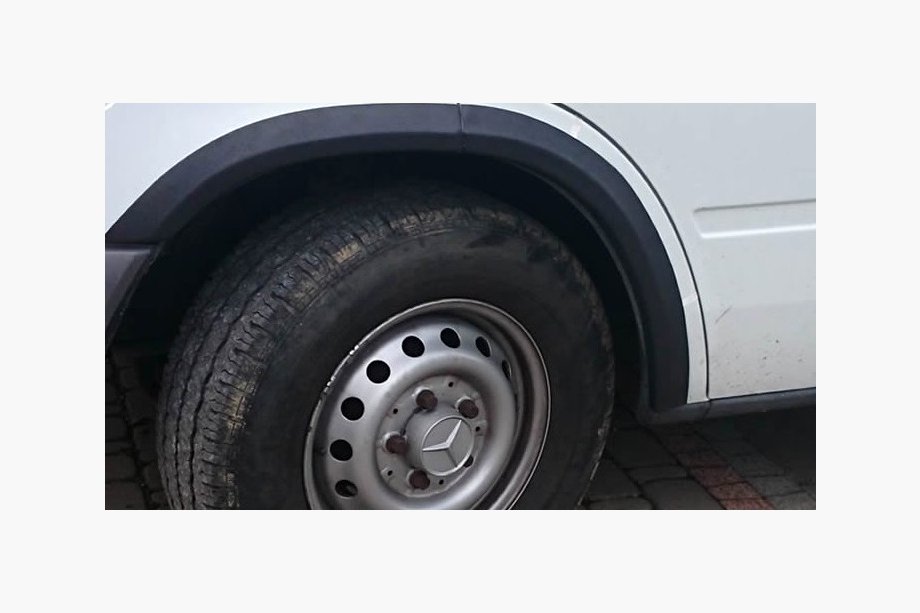 Volkswagen LT 1995-2006 Kotflügelverbreiterungen (6 Stk, schwarz) Image