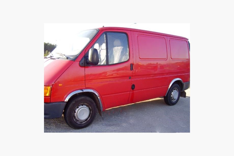 Ford Transit 1991-2000 Radlaufverkleidungen (4 Stk, Edelstahl) Image