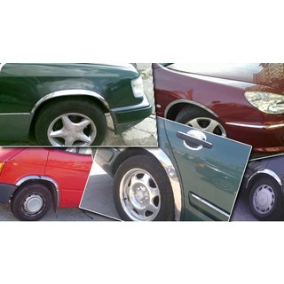 Radlaufleisten Edelstahl (4 Stk) Alfa Romeo 156 1997-2007 Foto 4