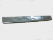 Fiat Doblo I 2005-2010 Heckstoßstangenabdeckung Carmos Edelstahl Foto 1