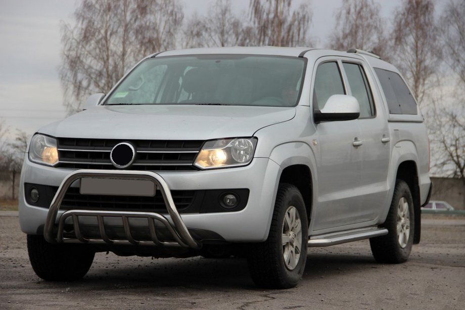 Volkswagen Amarok 2010-2022 Frontbügel WT002 (Edelstahl) Image