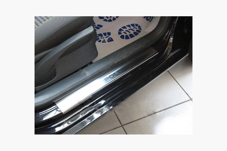 Volkswagen Polo 2001-2009 Einstiegsleisten Abdeckungen Nataniko (4 Stk., Edelstahl) Image