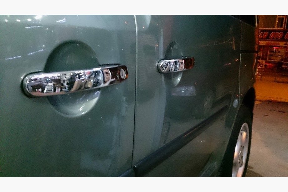 Volkswagen Caddy 2010-2015 Edelstahl Türgriffblenden Foto 5