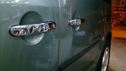 Volkswagen Caddy 2004-2010 Edelstahl Türgriffblenden Foto 5
