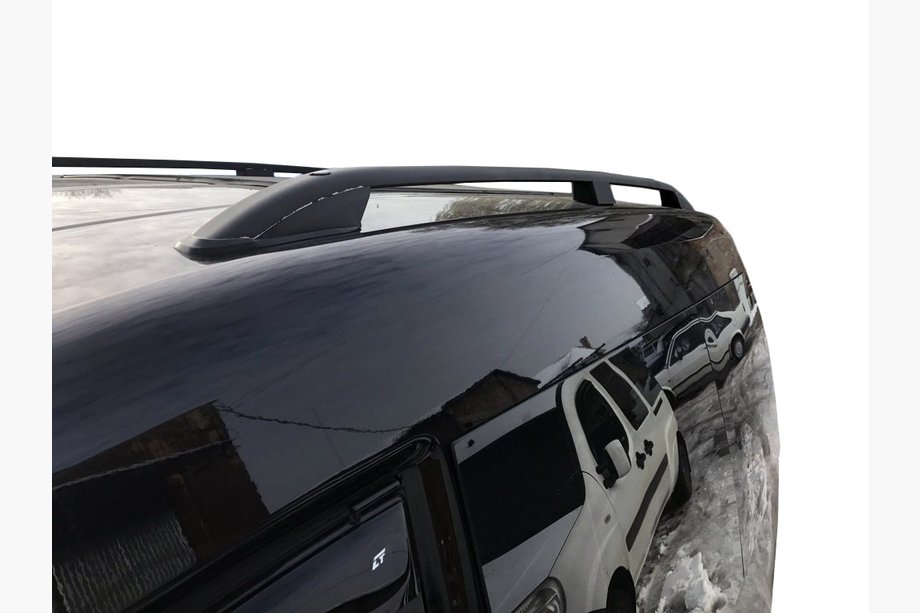 Volkswagen Caddy 2020- Dachreling Skyport BLACK Image