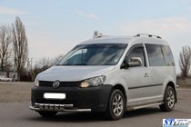 Volkswagen Caddy 2010-2015 Frontbügel Shark ST015 Edelstahl Foto 2