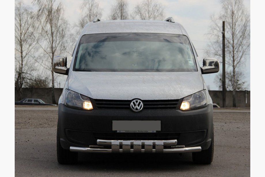 Volkswagen Caddy 2010-2015 Frontbügel Shark ST015 Edelstahl Image
