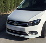 Volkswagen Caddy 2015-2020 Frontstoßstangenlippe (grundiert zum Lackieren) Foto 1
