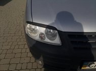 Volkswagen Caddy 2004-2010 Scheinwerferblenden (schwarz) Foto 8