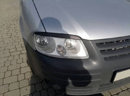 Volkswagen Caddy 2004-2010 Scheinwerferblenden (schwarz) Foto 5
