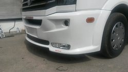 Volkswagen Crafter 2006-2016 Frontstoßstange 2012↗ (Era mit Schräge, grundiert zum Lackieren) Foto 3
