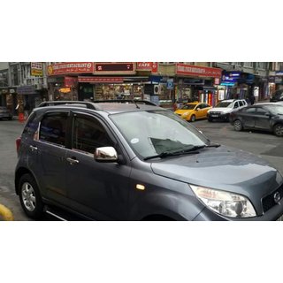 Fensterrahmen Zierleisten Aussen Edelstahl (4 Stk) Daihatsu Terios 2006-2017 Foto 2
