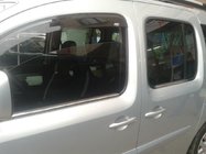 Renault Kangoo 2008–2020 Fensterrahmen Zierleisten Edelstahl Aussen (4 Stk) 4 Stk, Carmos - Türkischer Stahl Foto 3