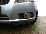 Chevrolet Cruze 2009–2015 Zierleisten fuer Nebelscheinwerfer (2 Stk., Edelstahl) Carmos - Türkischer Stahl Foto 2