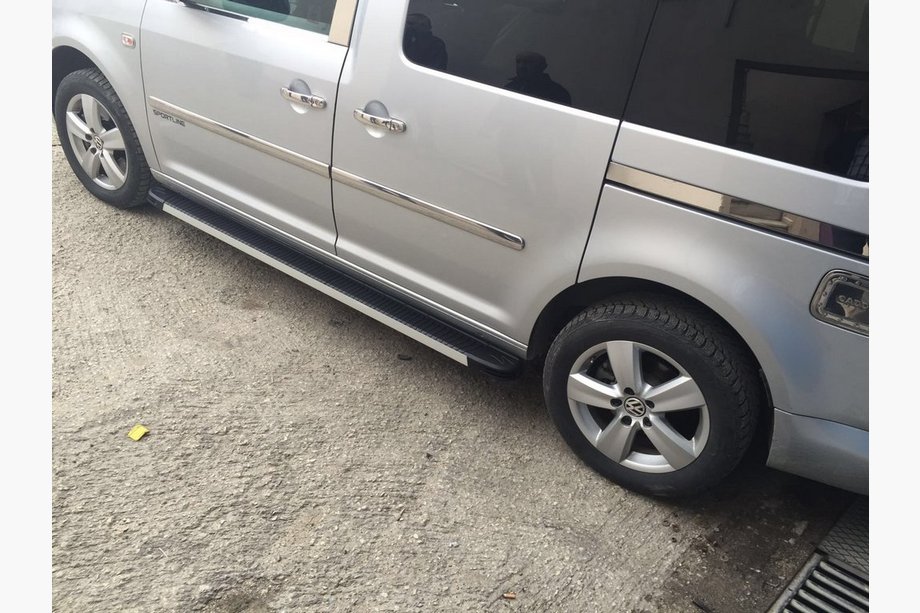 Volkswagen T5 2010-2015 Edelstahl Türgriffblenden 3 Stück. Carmos - türkischer Stahl Foto 2
