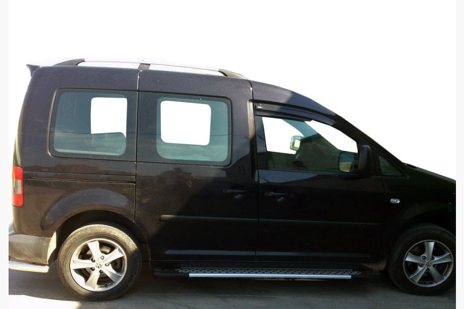 Volkswagen Caddy 2004-2010 Trittbretter Allmond Grey (2 Stk., Alu) Image