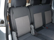 Volkswagen Caddy 2010-2015 Autositzbezüge (Kunstleder↗Stoff, Premium) Foto 1