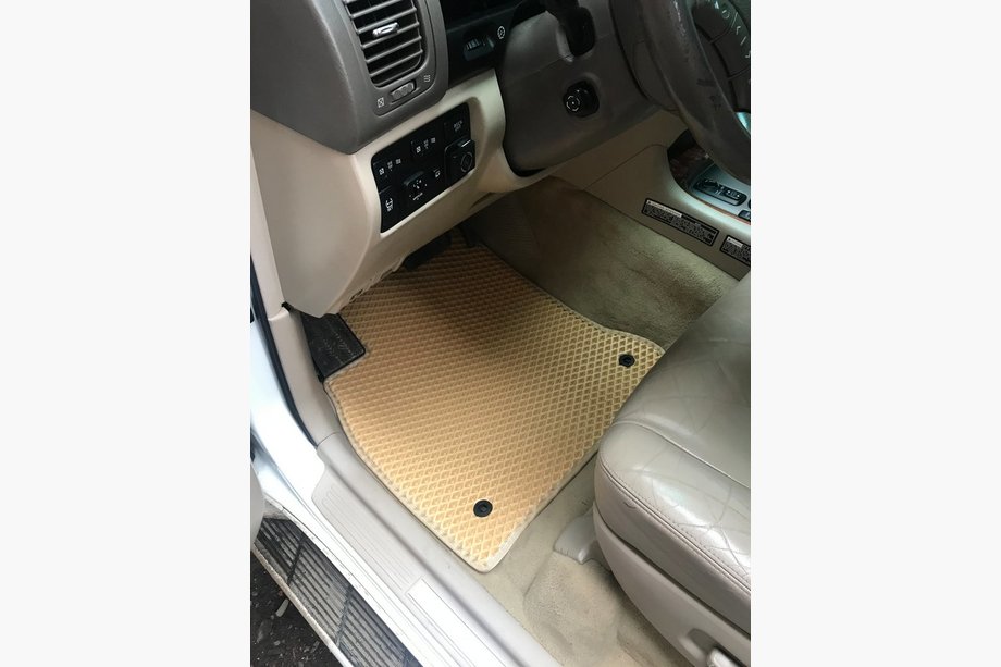 Toyota Land Cruiser 100 1998-2007 EVA Fußmatten (Beige) Image