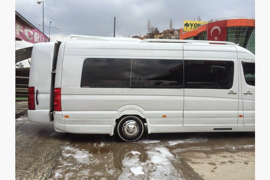 Volkswagen Crafter 2006-2016 Dachträger (grundiert zum Lackieren) Foto 16