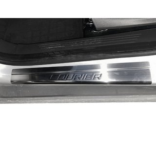 Einstiegsleisten Carmos V1 (4 Stk, Edelstahl) Ford Courier 2014-2023 Foto 2