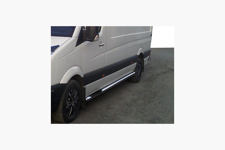 Nissan Interstar 2002-2010 Seitliche Rohre (2 Stk., Edelstahl) Image