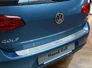 Volkswagen Golf 7/E-Golf 2012-2020 Heckstoßstangenschutz Nataniko (Edelstahl) Foto 1