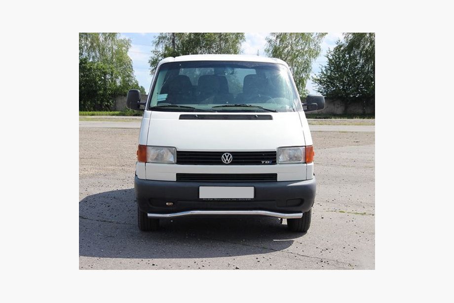 Volkswagen T4 Caravelle/Multivan 1990–2003 Unterer Einzelrohrschutz Welle ST007 (Edelstahl) Image