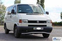 Volkswagen T4 Caravelle/Multivan 1990–2003 Unterer Einzelrohrschutz Welle ST007 (Edelstahl) Foto 3