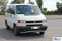 Volkswagen T4 Caravelle/Multivan 1990–2003 Unterer Einzelrohrschutz Welle ST007 (Edelstahl) Foto 6