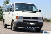 Volkswagen T4 Caravelle/Multivan 1990–2003 Frontschutzbügel mit Grill ST010 (Edelstahl) Foto 4