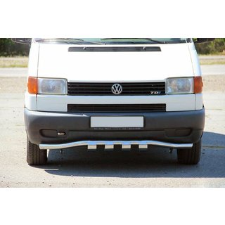 Frontschutzbügel mit Grill ST010 (Edelstahl) Volkswagen T4 Transporter 1990-2003 Foto 1