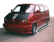 Volkswagen T4 Transporter 1990-2003 Frontstoßstangenlippe (grundiert zum Lackieren) Foto 2