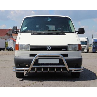 Frontbügel WT003 Plus-2 (Edelstahl) Volkswagen T4 Caravelle/Multivan 1990–2003 Foto 2