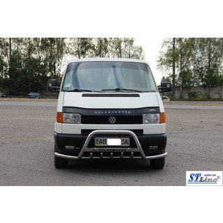 Frontbügel WT003 Plus-1 (Edelstahl) Volkswagen T4 Transporter 1990-2003 Foto 3