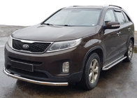 Kia Sorento II XM 2009-2014 Frontschutzbügel ST008 (2013-2015, Edelstahl) Foto 1