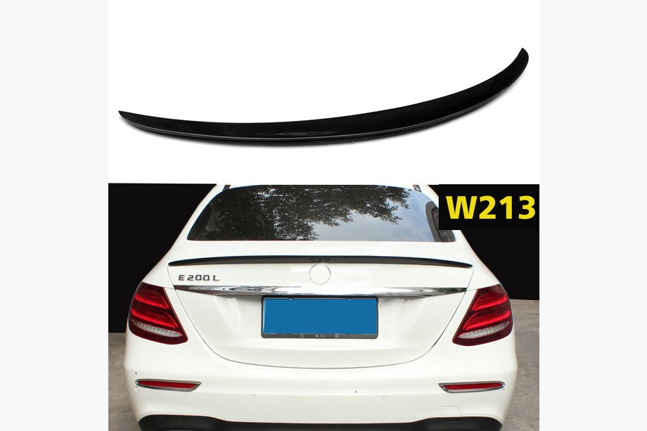 Mercedes E-class W213 2016-2023 Spoiler Cixtai (grundiert zum Lackieren) Image