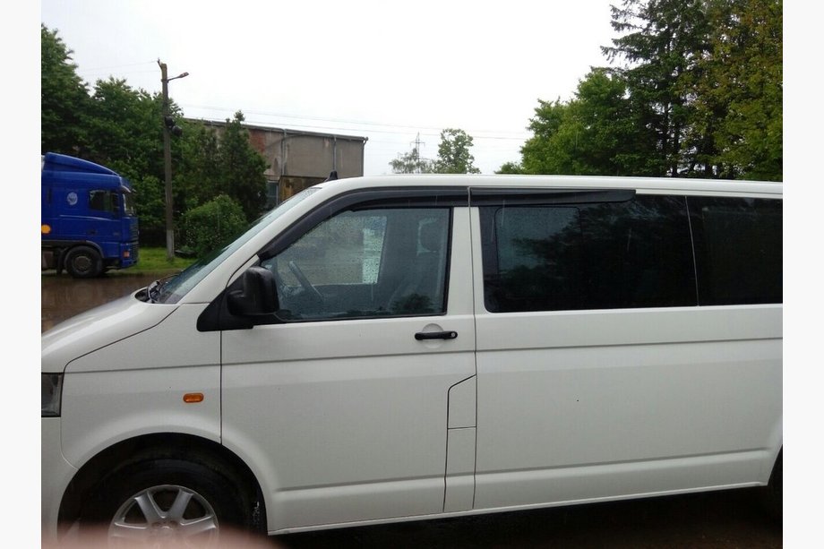 Volkswagen T6 2015-2024 Windabweiser (4 Stk., Sunplex Sport) Foto 8