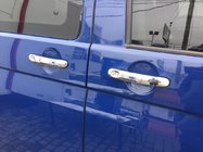 Volkswagen T5 Transporter 2003-2010 Edelstahl Türgriffblenden 3 Stück. OmsaLine - Italienischer Edelstahl Foto 1