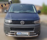 Volkswagen T5 2010-2015 Frontschutzbügel F3-42 (Edelstahl) Foto 4