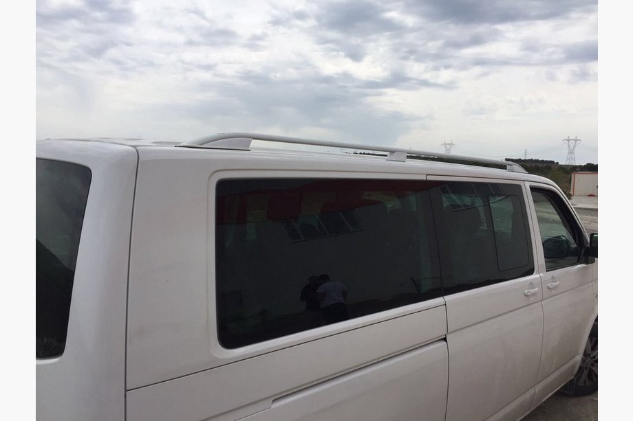 Volkswagen T5 Multivan 2003–2010 Dachreling Skyport (weiß) Image