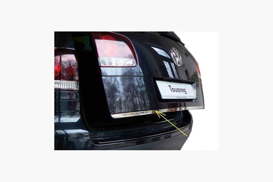 Volkswagen Touareg 2010-2018 Kofferraumdeckel Zierleiste Edelstahl Image