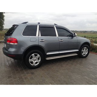Dachreling Chrom (Kunststofffuesse) Volkswagen Touareg 2002–2010 Foto 3