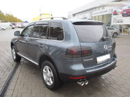 Volkswagen Touareg 2002–2010 Dachreling Chrom (Kunststofffuesse) Metallfuß Foto 9