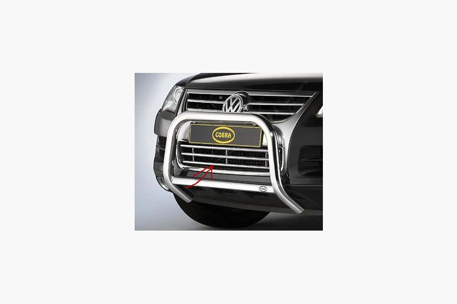 Volkswagen Touareg 2002–2010 Frontstoßstangengitter Edelstahl 2003-2008 Image