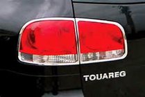 Volkswagen Touareg 2002–2010 Chrom Blenden Heckleuchten 2003-2008 (2 Stk, Kunststoff) Foto 1