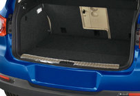 Volkswagen Tiguan 2007-2016 Einstiegsleiste hinten OmsaLine Edelstahl Foto 3